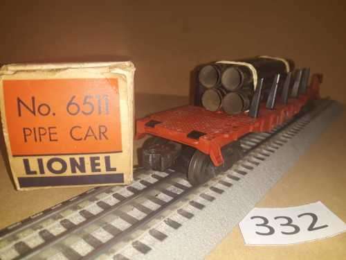 Lionel 6511 - Pipe Car - "O"-"027"