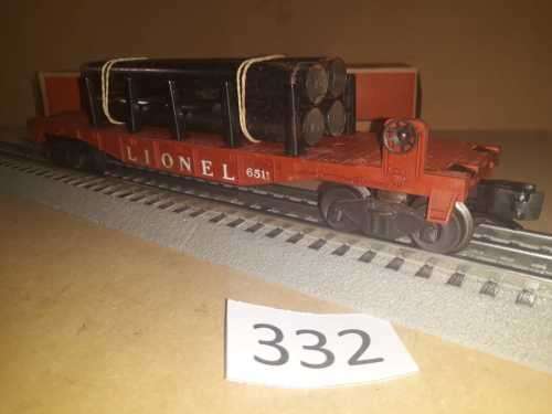 Lionel 6511 - Pipe Car - "O"-"027"