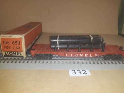 Lionel 6511 - Pipe Car - "O"-"027"