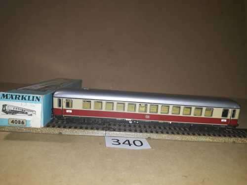 Marklin 4086 - TEE Large First Class Capcity Wagon - All Metal - "HO"