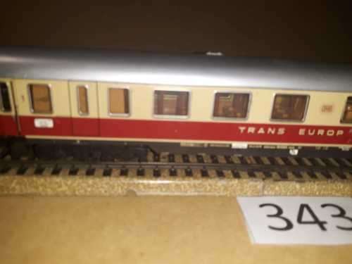 Marklin 4088 - TEE Combo coach and Diner car (Barwagen) All Metal "HO"