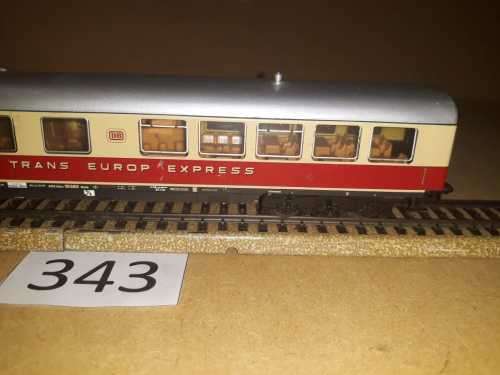 Marklin 4088 - TEE Combo coach and Diner car (Barwagen) All Metal "HO"