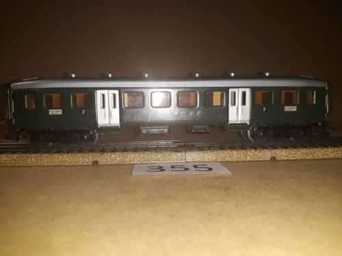 Marklin 4038 - Swiss Railways Passenger Coach - All Metal "HO"