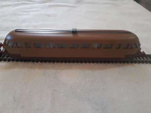 Rivarossi - Rail Car and Trailer - `HO` 2 rail