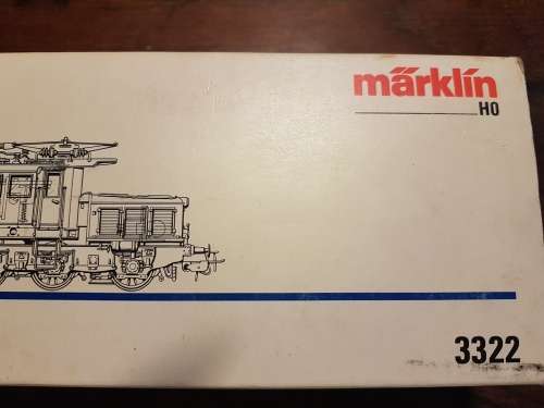 Marklin 3322 - German Crocodile - Analog - `HO`