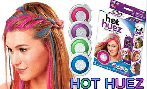 HOT HUEZ TEMPORARY HAIR CHALK - AS SEEN ON TV!!