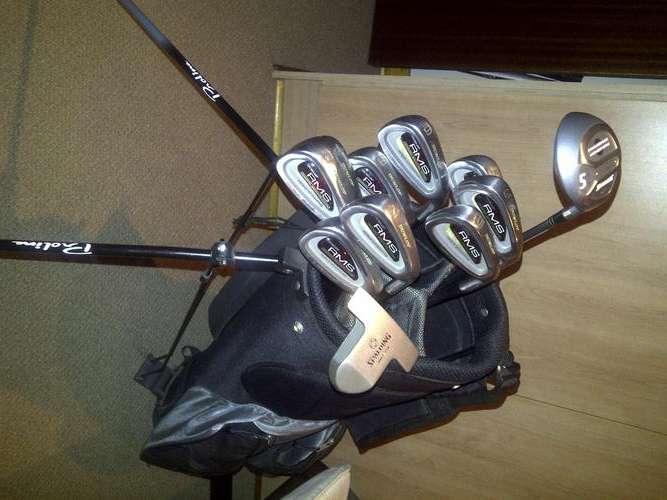 Golf clubs - Full set irons - Putter - 5 Wood - Bag