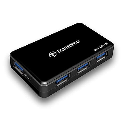 Transcend USB3.0 - 4 Port Powered Hub! Never run out of ports!