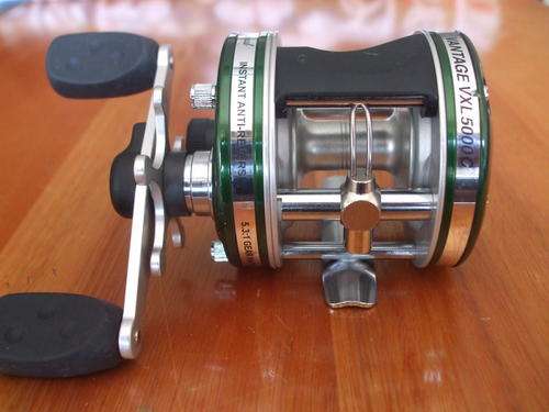 abu garcia vantage vxl 5000 c baitcasting fishing reel