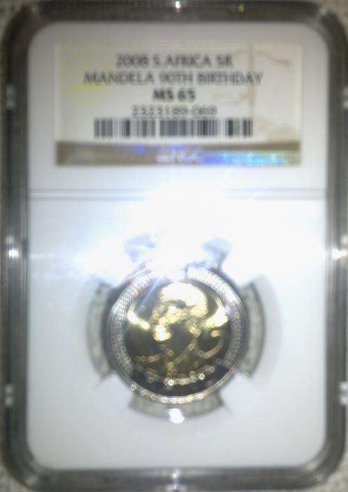 NGC Mandela MS65  2008 Birthday!!!