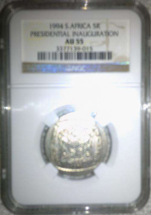 NGC Mandela AU55 Inauguration R5!!!