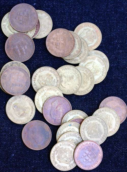 HALF PENNIES AND CENTS