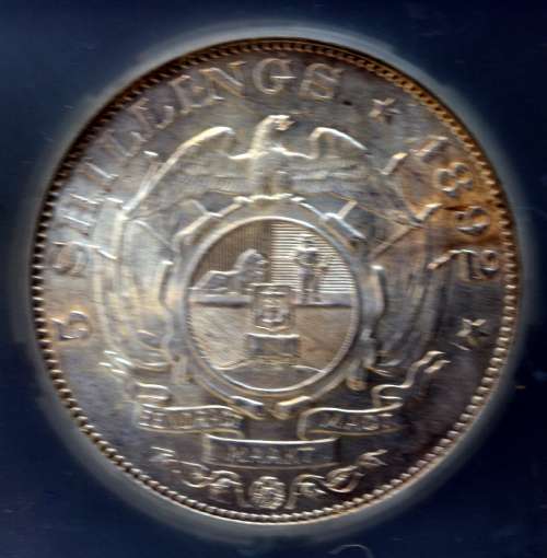 1892 ZAR CROWN S/S AU55