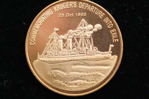 Medalion Kruger leaving ZAR