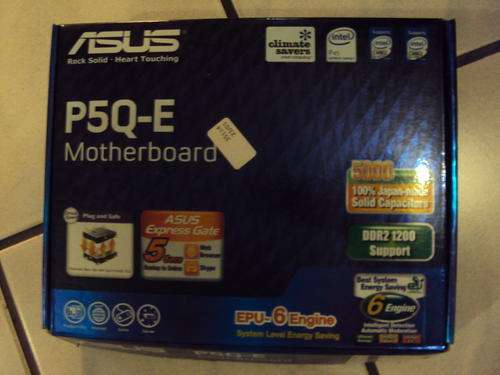 Asus P5QE motherboard