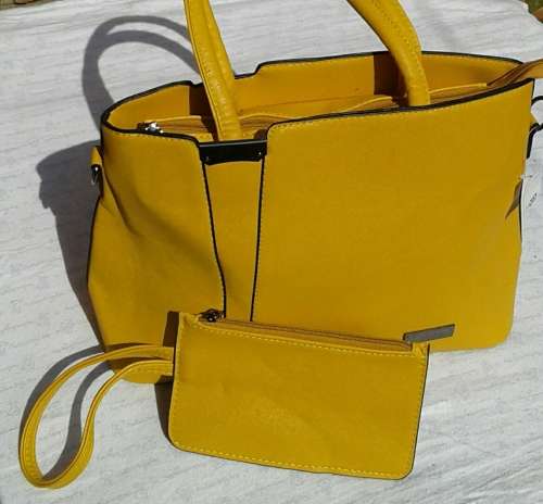Beauty  yellow, women handbag +purses