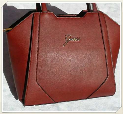 3 piece prtable handbag colour brown