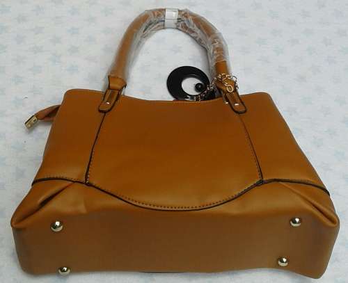 SPECAIL NICE HAND LEATHER HANDBAG  COLOUR BROWN