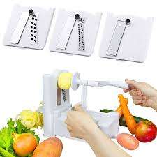 Large Spiral Vegetable slicer.Tri-Blade Spiralize