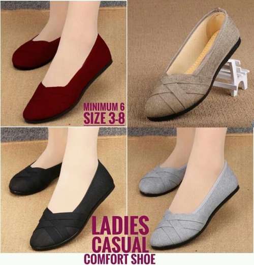 Gets Ladies casual comfort  shoes size 4 colour  Brown