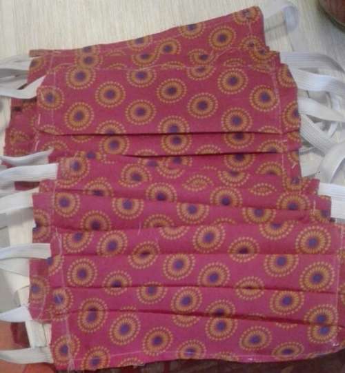 Washable, reusable. Cloth Face Mask. Made in South Africa. Plain