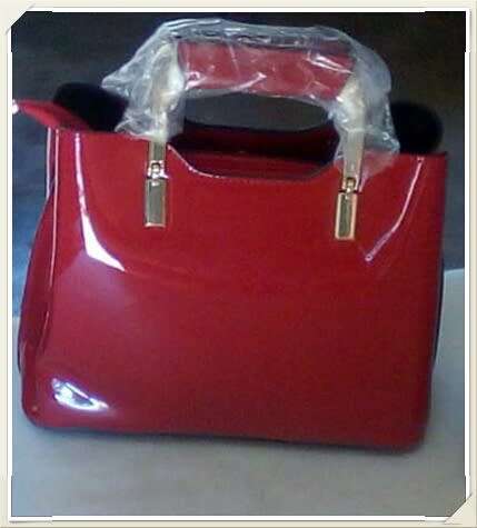 Jess king leather  tote handbag