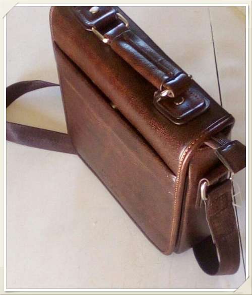 Pu business casual shoulder crossbody bag for men