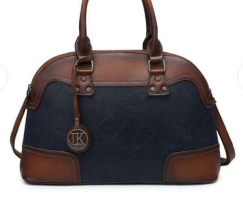 Genuine leather plaid solid hand bag shoulder bag easy to carry around