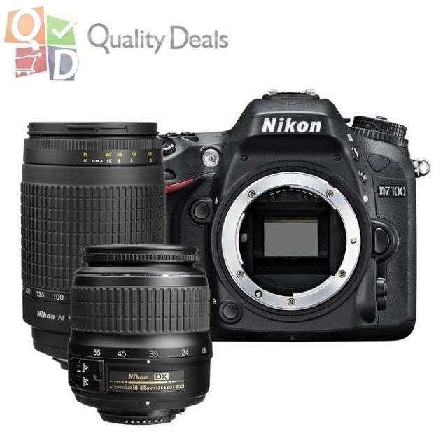 Nikon D7100 18-55mm VR + 70-300mm Twin Lens