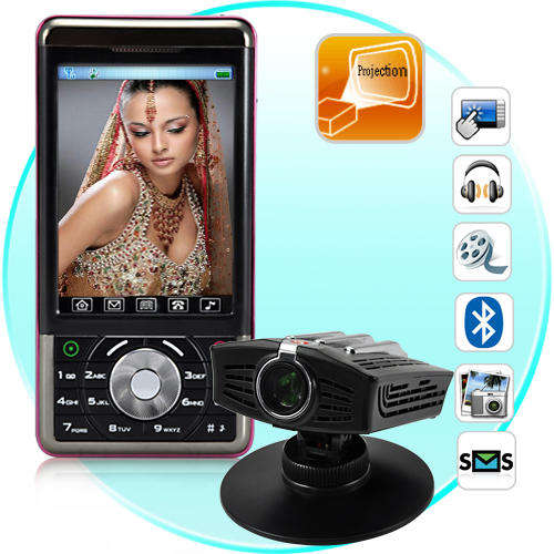Mighty 3 Inch Touchscreen Cellphone with Projector FREE SHIPPING !!!!!!!!! 2010