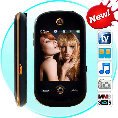 Encanto - Mini TV Cell Phone (Dual SIM, Touchscreen)