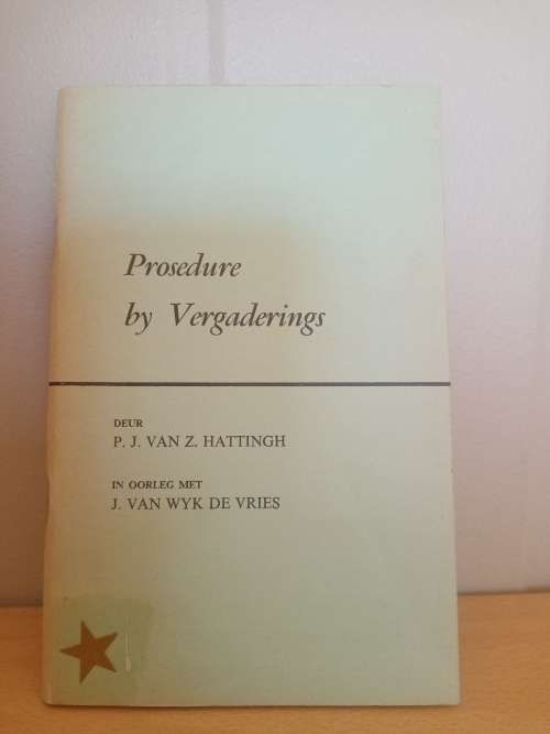 Prosedure by vergaderings