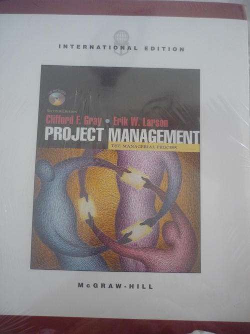 Project Manadement - The managerial Process Second ed.
