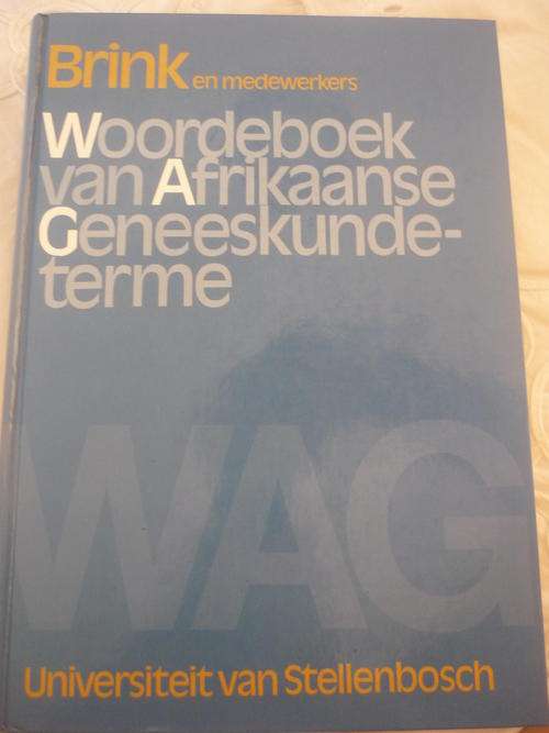 Woordeboek van Afrikaanse Geneeskunde-terme
