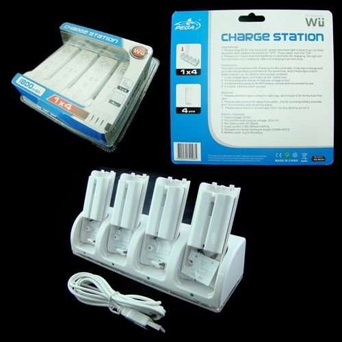 Wii charge station 4 in 1