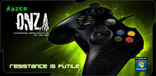 Razer Xbox360 Onza controller - for PC or XBOX360