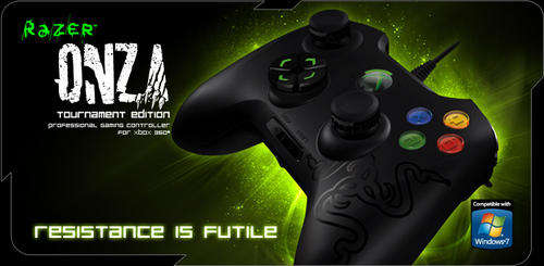 Razer Xbox360 Onza Tournament edition controller - for PC or XBOX360