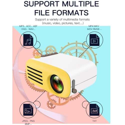 Portable LED Pocket Mini Projector