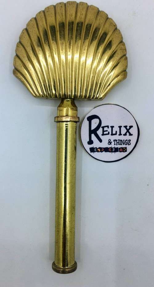 Brass Corkscrew - Marine Shell