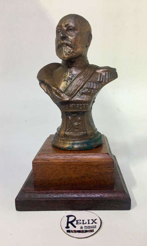 KING EDWARD VII MOUNTED BUST