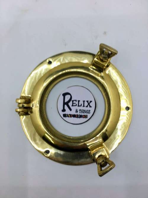 BRASS PORTHOLES - (small )Ideal for downlighting Downlights