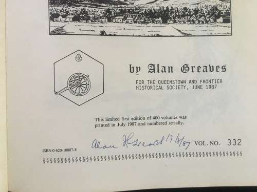 Tell me of Komani Vol 332 - Signed By Author - Alan Greaves