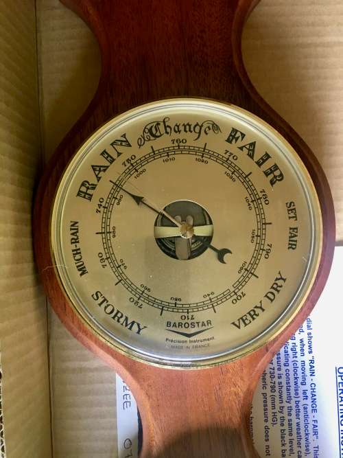 Barometer by Barostar - Wall Hanging 840mm x 200mm Barometer, Hygrometer, Thermometer