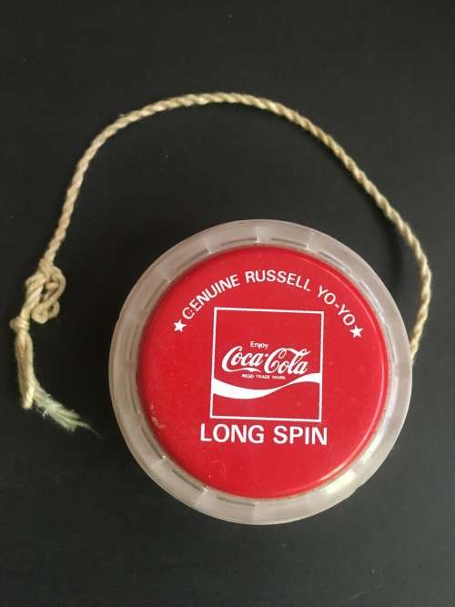 Genuine Russell YO-YO  Coca Cola With pkt of 3 Spare Strings