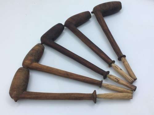 Traditional Hand-Carved Xhosa Smoking Pipe (Inqawe)