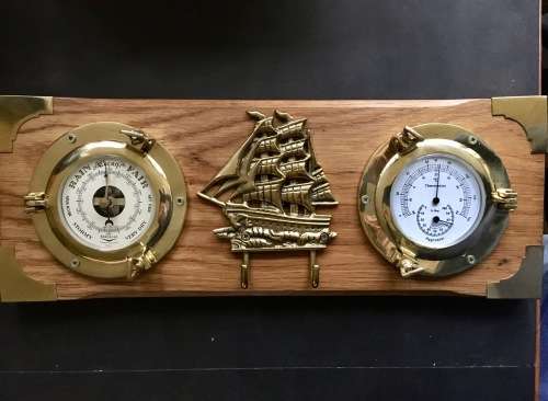 BAROMETER: PRECISION WEATHER STATION BY WEATHERSTAR/BAROSTAR- Barometer, Hygrometer and Thermometer.