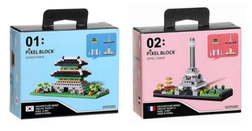 Seoul Gate & Eiffel Tower | Oxford Toys