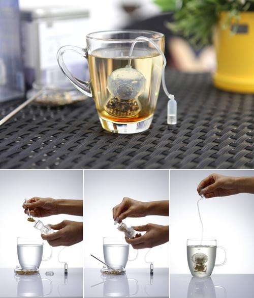 Tea Diver - Tea Infuser Silver Special Limited Edition