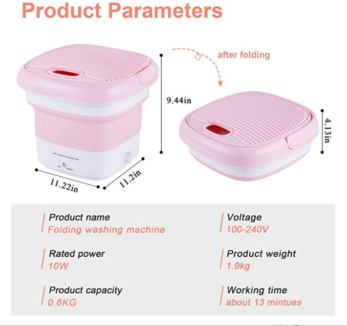 Portable Foldable Washing Machine