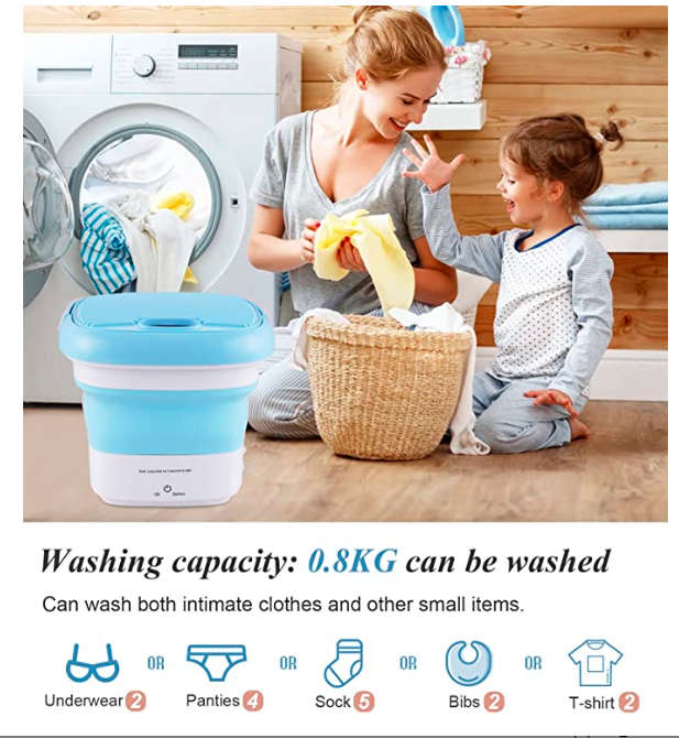 Portable Foldable Washing Machine